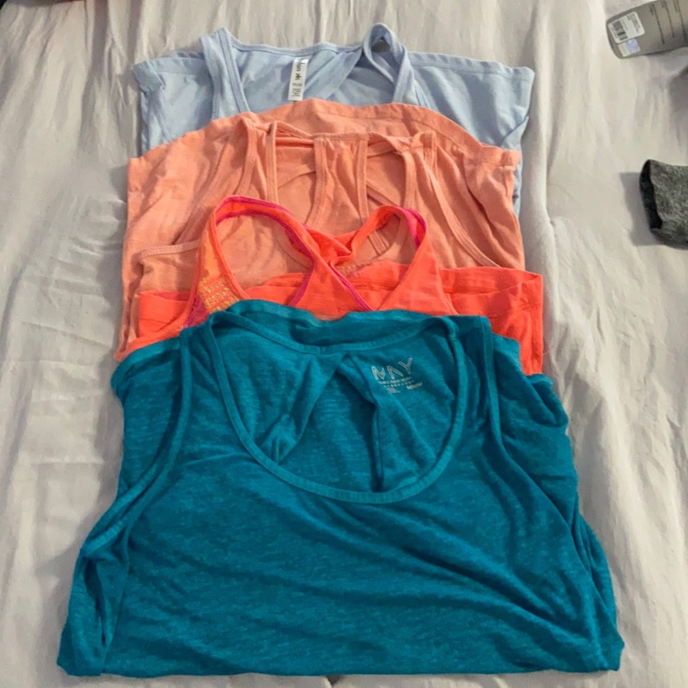 Set of 4 workout tanks